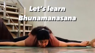 Bhunamanasana | Middle Splits | Stretching | Online Yoga Class