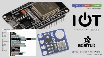 Arduino Tutorial 4: Interface ESP32 with BMP180 in EASYCODING | Graphical Programming Platform