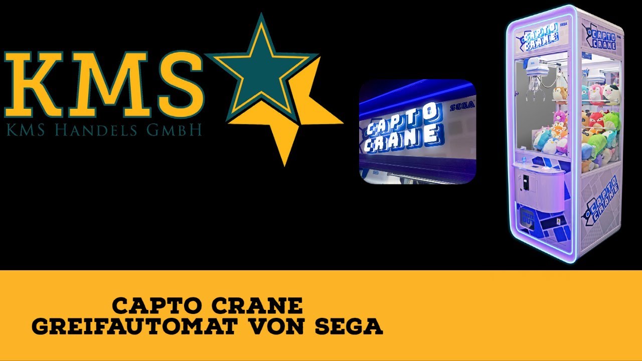 Sega Midi Capto Crane Greifautomat