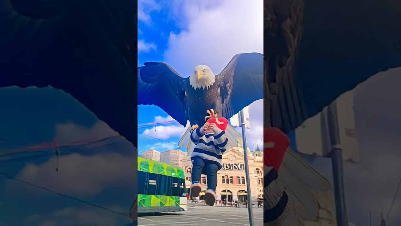 😱 Eagle Tries to Lift a Baby – Caught on Camera!