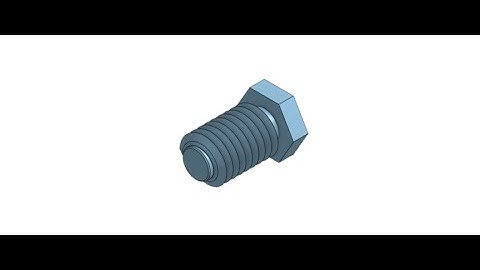 How To Make A Simple Bolt In Onshape(Tutorial)