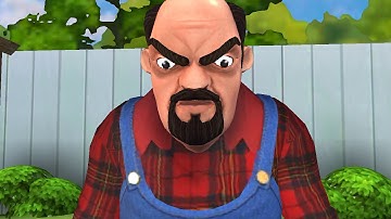 Scary Stranger 3D   Gameplay Walkthrough Part 1 Intro, Firework Display Level Android, iOS