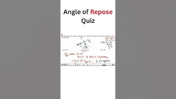 Angle of Repose Quiz  #jeemains #AngleOfRepose  #jeeproblems