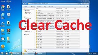 Windows 7- How To Delete Cache Files: How to Clear Cache in Windows 7 screenshot 4
