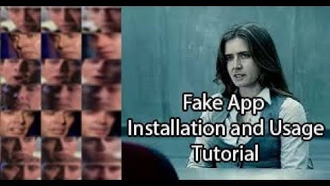FakeApp 2.2.0 Tutorial - Installation and Usage (How to put Nicholas Cage