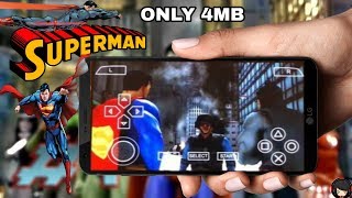 [Only4MB] SUPERMAN Download Game For Android 2018|Technical Shahroz screenshot 5