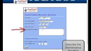CMMS Work Request Web Portal