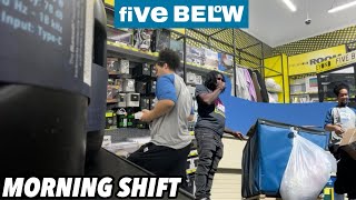Day in the Life As a Fivebelow Worker (6AM Morning Shift)