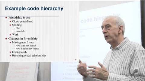 Coding Part 5: The code list or code hierarchy