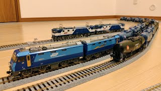 【青雷】EH200_石油タキ貨物列車① [16番(HO)鉄道模型 ]