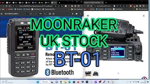 BT01 BLUETOOTH MIC - ANYTONE 578 INSTOCK UK