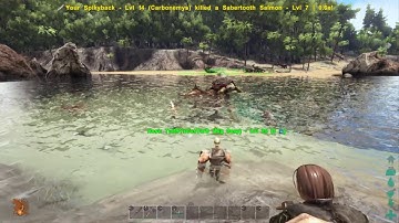 ARK: Survival Evolved piranha massacre!