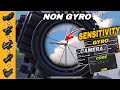 Best non gyro sensitivity settings copy  used 