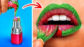 COOL GIRLY AND BEAUTY HACKS ||Cool Hair Hacks and Makeup Ideas!From Nerd to Popular by 123 GO!Series
