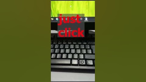 lock your computer in one click.