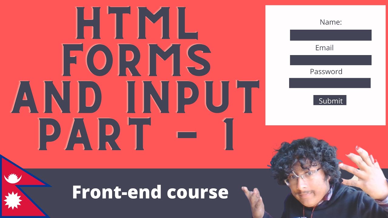 [Nepali] HTML forms Part 1 - YouTube