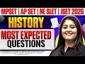 NE SLET 2025 | HP SET | APSET/ Jharkhand 2026 | History SET Exam Expected Questions | SET Exam 2026