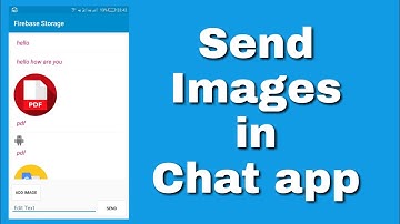 Send images in Chat app using Firebase Storage in Sketchware