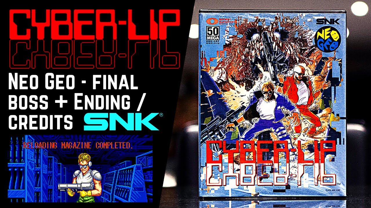 Cyber Lip (Neo Geo MVS) - Final Boss - Ending + Credits - YouTube