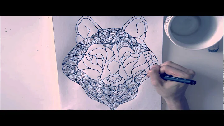 Artist Timelapse - Julie Jorgensen - Wolf