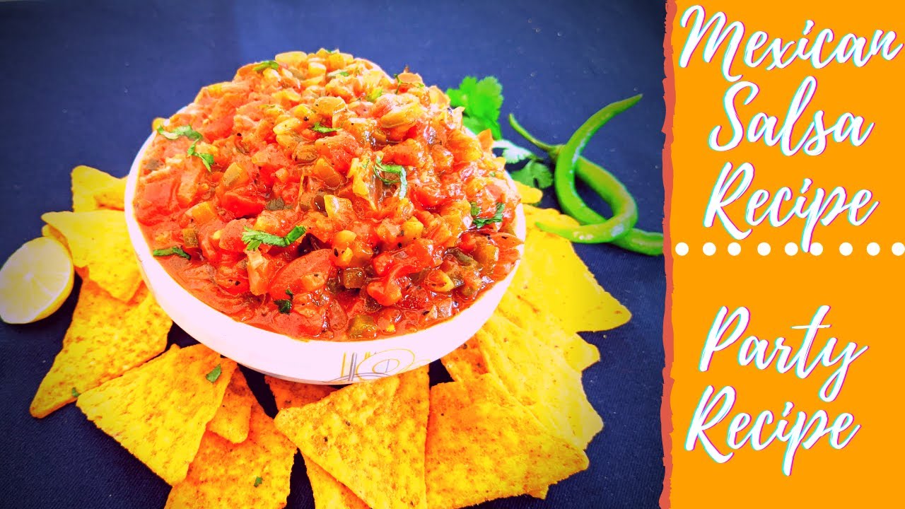 Best Homemade Smoked Salsa Recipe | Easy Nachos dip | Basic Salsa Recipe | Special Menu