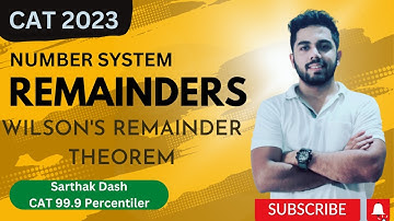 Remainders || Wilson