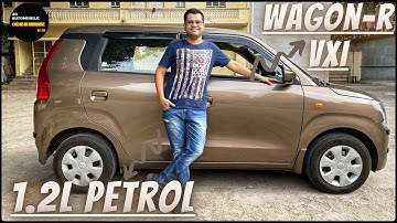 2021 Maruti Suzuki WagonR 1.2L VXI Variant Detailed Walkaround Video In Hindi| 2021 WagonR VXI
