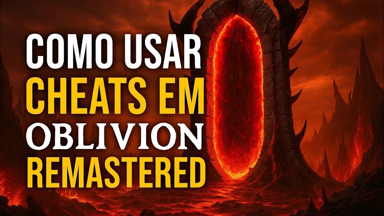 Como Usar Cheats no Oblivion Remastered - YouTube