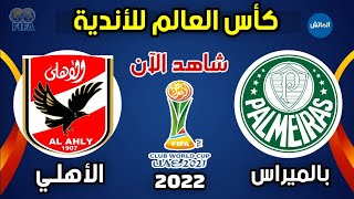موعد مباراة الاهلي وبالميراس في نصف نهائي كأس العالم للاندية 2022 | Al ahly vs Palmeiras