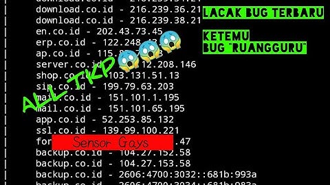 Iseng Cari Bug Ruang Guru Yang sesuai TKP Sendiri :)