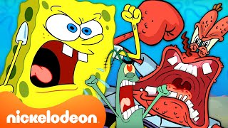 SpongeBob ANGRIEST Moments!  | SpongeBob SquarePants | Nickelodeon UK