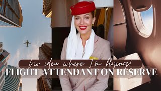 HOW REALLY LOOKS MONTH IN THE LIFE OF EMIRATES FLIGHT ATTENDANT? MONTH ON RESERVE. CABIN CREW LIFE