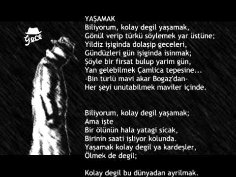 Orhan Veli - Yaşamak I  Seslendiren - "Gece"