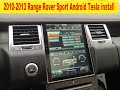 10-13' Range Rover Sport Tesla style android radio touch screen Land