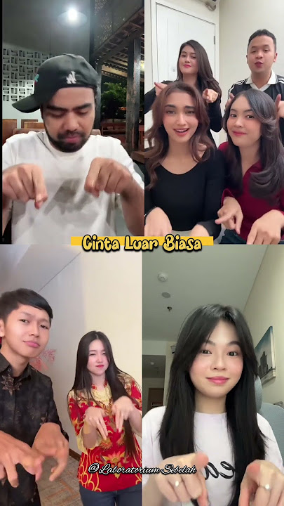 Cinta Luar Biasa trend #shorts #dance #trend #youtubeshorts #laboratoriumsebelah