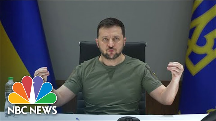 Ukraine's Zelenskyy Says He'll Only Talk Peace With Putin