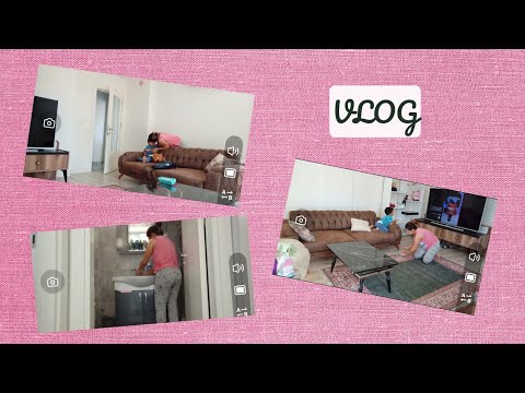 Banyo Temizliği/ Salon Temizliği/ Detaylı Temizlik Vlog #günlükvlog