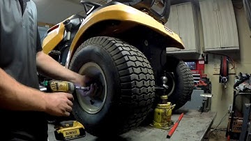 How To Replace Axle Seals On Cub Cadet