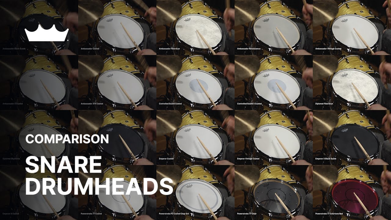 Snare Drumheads Comparison | Remo