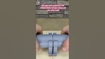 Ingenious PVC Pipe Cutter Hack: Make a DIY Tool in Minutes! #diy #lifehacks #tips #tricks #tutorial