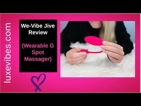 Обзор We-Vibe Jive Pink (носимый вибратор точки G)