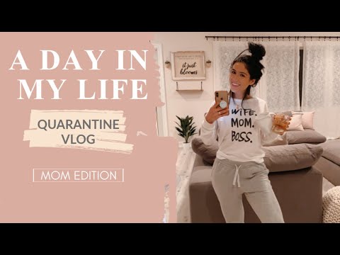 A DAY IN MY LIFE IN QUARANTINE VLOG | NIGHT TIME MOM ROUTINE