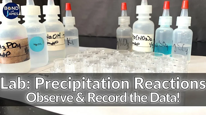 Precipitation Reactions Lab: Observe & Record the Data - DayDayNews