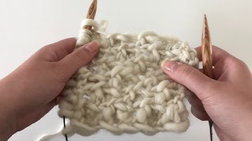 How To Knit: Raspberry Stitch