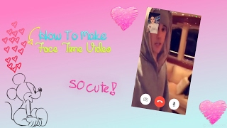 Justin Bieber & Selena Gomez FaceTime | Edit screenshot 1