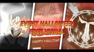 [🎃HALLOWEEN EVENT🎃] 3 Epic Visual Template Free Download Event Halloween🎃