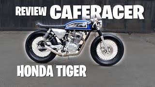 Motor Custom Honda Tiger Cafe Racer #otosans