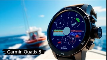 Garmin Quatix 8 Nautical Smartwatch FOR BOATERS