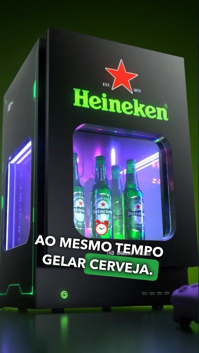 Heineken apresenta The Gaming Fridge, uma geladeira gamer - Adrenaline