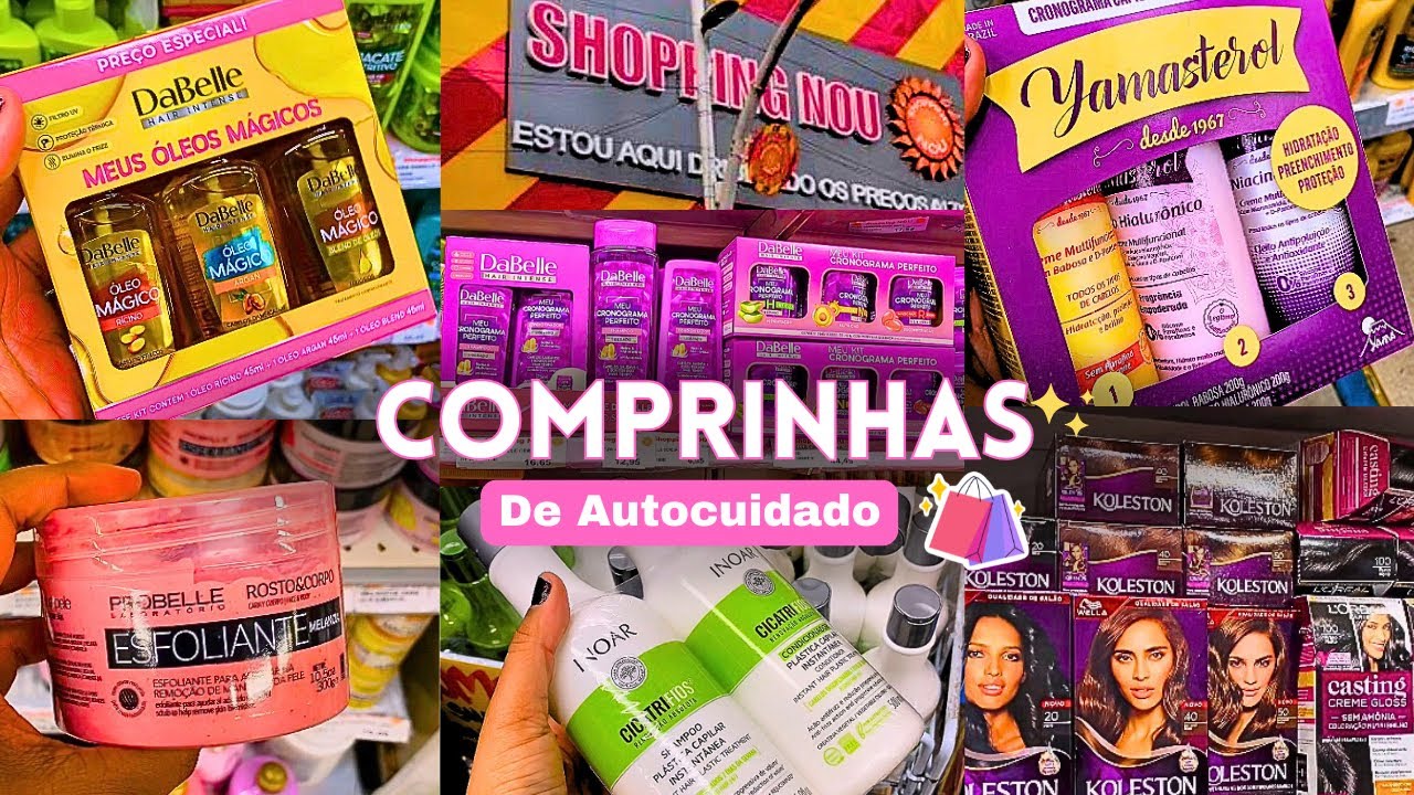 COMPRINHAS DE AUTOCUIDADO🛍️🧖🏽‍♀️| Banho Premium• Spa day• Beleza | Shopping Nou.